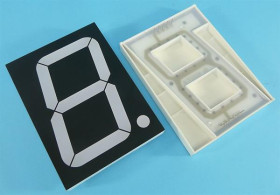 4' AS-40012DMR RED POJ LED WYŚWIETLACZ