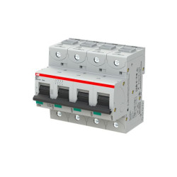 Wyłącznik nadprądowy MCB, Typ K, 4-biegunowy, 24A, 415V, ABB, S804C