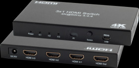 SP05-20001 HDMI™ switcher 4K/2K 60 Hz, HDR, 3in/1out