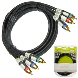 Kabel 3*RCA 1.8m ULTRA COMPONENT ICIDU