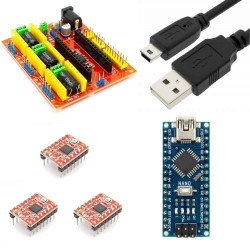 Zestaw CNC dla 3 silników - Stepsticki A4988