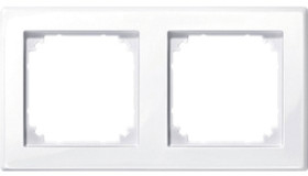 478225 M-SMART frame - 2-gang, active white, glossy