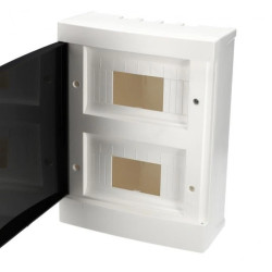 Rozdzielnica natynkowa 16-modułowa (2x8) biała dymna EDO777846 EDO