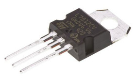 Regulator napięcia 12 V TO-220 Otwór przezierny wyjścia: 1 Stałe L7812CV