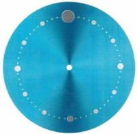 UM213.36 Tarcza zegarowa, aluminiowa, niebieska - średnica 238mm - bez cyfr