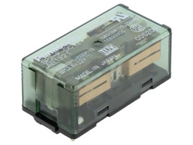Przekaźnik elektromagnetyczny DPDT Ucewki: 12VDC 15A/250VAC SP2-P-DC12V