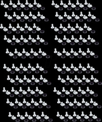 BS08-01030 M6 cage screw set, 100 pcs.