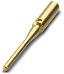 Pin contact, 0.14-0.34 mm², AWG 26-22, crimp connection, nickel-plated/gold-plated, 1423643