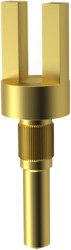 656, solder terminal, gold-plated
