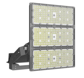 Naświetlacz stadionowy Alpha PRO 1500W – 170 lm/W, CRI70, 5000 K, soczewka A34 (50), 180–305 V, 0–10/1 V ściemnianie, 255 000 l