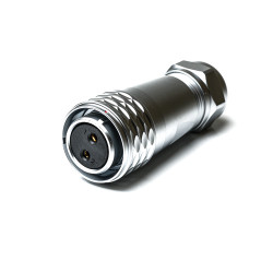 Złącze wielostykowe przemysłowe 2-pinowe M20 Montaż na kablu Wtyczka RS PRO