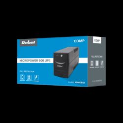 Zasilacz UPS 600VA 360W REBEL Micropower 600 / KOM0551