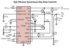 Low Input Voltage, Synchronous Step-Down DC/DC Controller