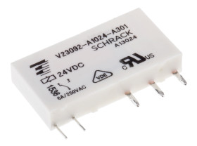Przekaźnik mocy 24V dc SPDT Wieland, na szynę DIN Otwór przezierny