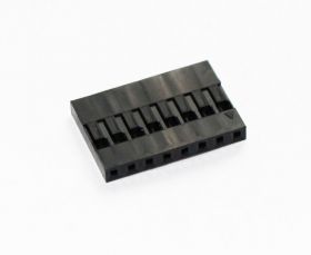 Obudowa złacza czarna 1x8PIN r.2.54mm (10 szt) /1141