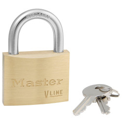 Kłódka średnica szekli: 7mm Master Lock Kłódka Na zewnątrz mosiężna