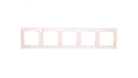 Valena Ramka Pięciokrotna Pozioma Kremowa 774355