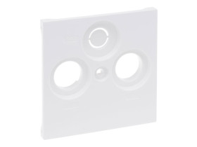 SUNO Plakietka TV-R-SAT 30mm biały 721174 LEGRAND