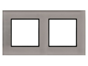 ARIA Ramka 2 podwójna szare szkło R-2UGC/41/25 OSPEL