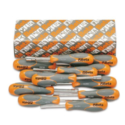 Zestaw wkrętaków nasadowych, dł. ostrza: 70 mm, dł. całkowita: 202 mm, końcówka: Sześciokątna, rozmiar: 4 mm, 5.5 mm, 5