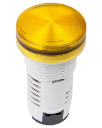 Lampka sygnalizacyjna 22mm żółta 24V AC/DC LED XB7EV05BP