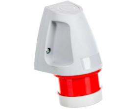 Wtyczka stała 16A 3P+N+Z 400V czerwona IP44 MINI WSM 16 5 922060