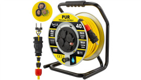 Przedłużacz Warsztatowy Poliuretanowy Elastyczny Na Bębnie Żółty Pur H07bq...