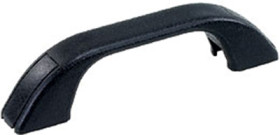 Handle, angled, PP, (L x W x H) 112.4 x 18.6 x 25.2 mm, black, 3044.0899