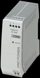 2902999 Power supply unit - UNO-PS, 4.6 A, 12 V DC, 55 W