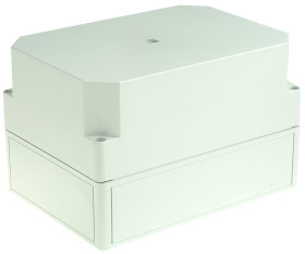 Szafka ścienna rozdzielcza 180 mm 254 mm 165mm Poliwęglan Rittal RAL 7035