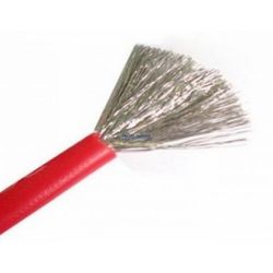 przewód 1,27mm 16AWG silikon 1 żyłowy elastyczny czerwony 1mb