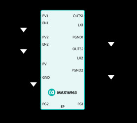 Dual 2.2MHz, Low-Voltage Step-Down DC-DC Converter