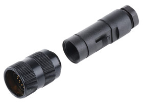 Złącze okrągłe 12-pinowe M16 Kabel Wtyk binder Męski IP67 723