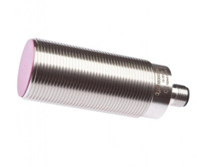 Czujnik indukcyjny M30x1,5 dł 83mm zabudowany Sn: 10mm 10-35V DC PNP NC złącze M12 IP65 IB30022W