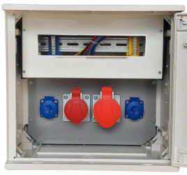 Rozdzielnica budowlana 32/5 16/5 2x230V rozdzielnia erbetka złącze pomiarowe RBOG2