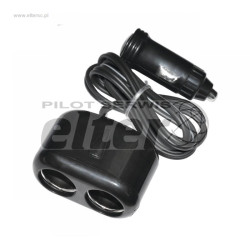 Rozdzielacz Zapalniczki 1x2 z kablem ZLA0418