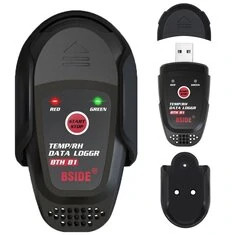 BSIDE BTH81 Temperatura Rejestrator Danych Wilgotności Inteligentny Termometr do Przechowywania W Łańcuchu Chłodniczym USB Autom