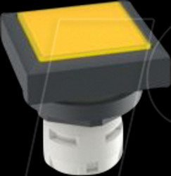1.30.070.201/1403 RAFIX 16 illuminated pushbutton, flat bezel, square, alignable,