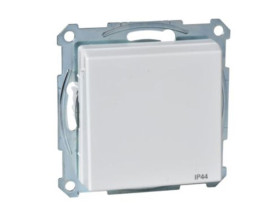 MERTEN Gniazdo pojedyncze z uziemieniem i klapką IP44 z przesłoną śrubowe B.P P Sys M MTN2614-0319 SCHNEIDER ELECTRIC
