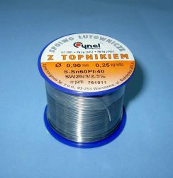Sn60Pb40 SW-26 Q 0,90 MS 250g CYNEL