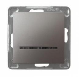 ŁP-1YS/m/23, Łącznik jednobiegunowy z podświetleniem,