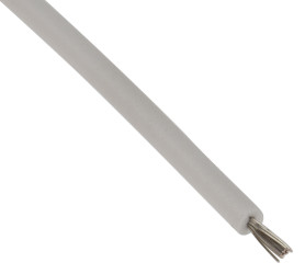 Przewód montażowy 0.25 mm² Biały Lapp Silikon 24 AWG 300 V dł. 100m 19/0,25 mm +180°C