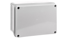 Puszka Natynkowa Gładka Z Pokrywą Seria 410 Ip56 150X110x70 Szara Ec410c5