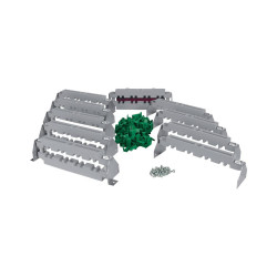 Wspornik szyny zbiorczej Akcesoria do szyn zbiorczych Plastik Obudowa