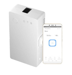 Sonoff Origin THR320 przekaźnik Wifi z możliwością pomiaru temperatury i wilgotności