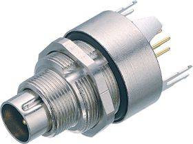 binder 09 0407 35 03-20 Złącze męskie kołnierzowe złącze męskie z kołnierzem Seria: 712 Łączna ilość styków: 3 1 szt.