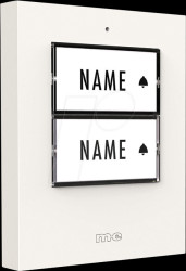 41357 Radio chime transmitter 2-family house, white