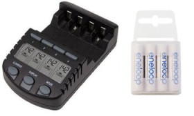 ładowarka BC-700 + 4 x R03/AAA Panasonic Eneloop 800 (box)