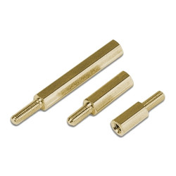 DYSTANS SŁUPEK L-8mm M3 ZEW/WEW GWINTOWANY