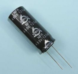 120uF/450V RAD 18x40 105° SMY ELKO